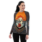 Surfing Adventure Rash Guard For Women - Beyond T-shirts